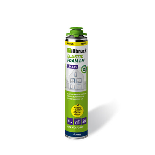 Purschuim Elastic Foam Illbruck Rebus - LM335 700ML 1K WIT INCL. STATIEGELD Purschuim Elastic Foam Illbruck Rebus - LM335 700ML 1K WIT INCL. STATIEGELD