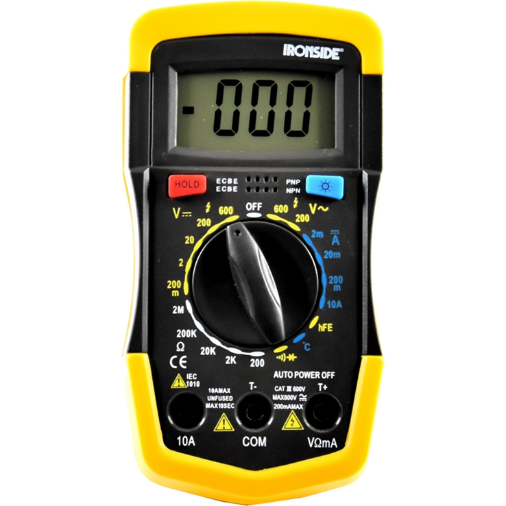 multimeter digitaal ironside multimeter digitaal ironside