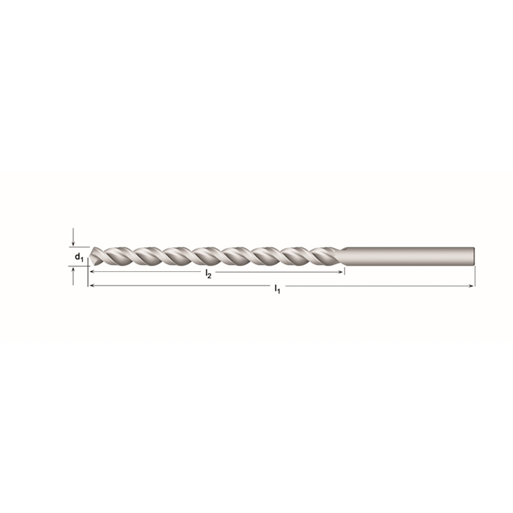 spiraalboor hss-co cilindrisch dormer spiraalboor hss-co cilindrisch dormer