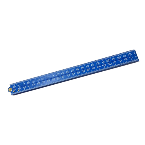 Duimstok Kunststof Tbh - 1M BLAUW Duimstok Kunststof Tbh - 1M BLAUW