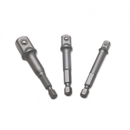 Verloopstukkenset Laser - 3-DELIG 1/4'' 3/8'' 1/2'' Verloopstukkenset Laser - 3-DELIG 1/4'' 3/8'' 1/2''