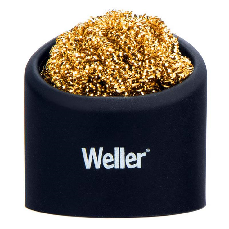 messingwol met houder weller messingwol met houder weller