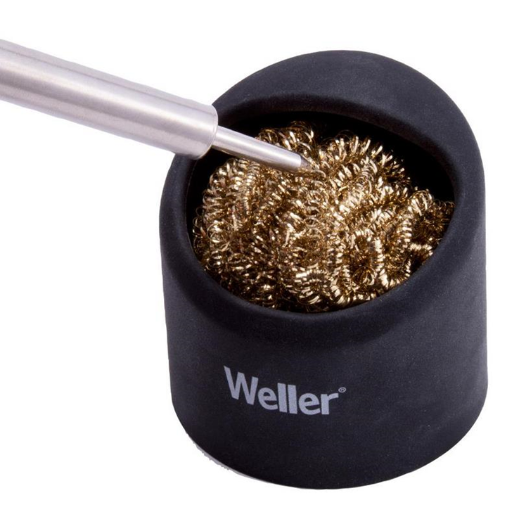 messingwol met houder weller messingwol met houder weller