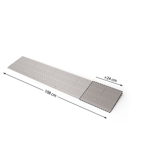 Verbredingset Grijs/Bruin Secucare - 240X20X210MM Verbredingset Grijs/Bruin Secucare - 240X20X210MM