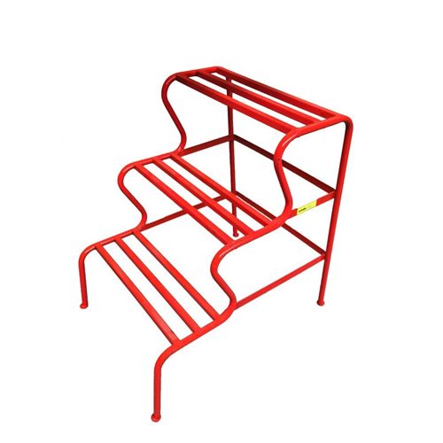 Stukadoorstrap Staal Menie - 3-TREDEN ROOD Stukadoorstrap Staal Menie - 3-TREDEN ROOD