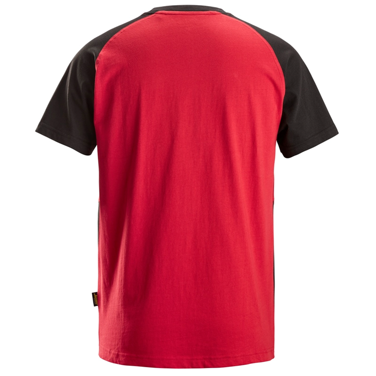 T-shirt classic tweekleurig snickers T-shirt classic tweekleurig snickers