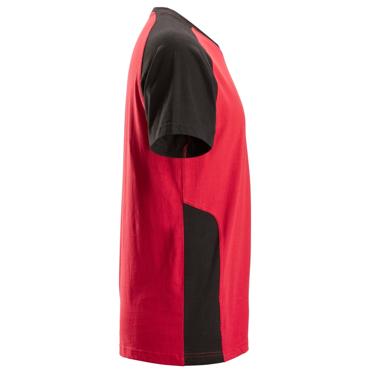 T-shirt classic tweekleurig snickers T-shirt classic tweekleurig snickers