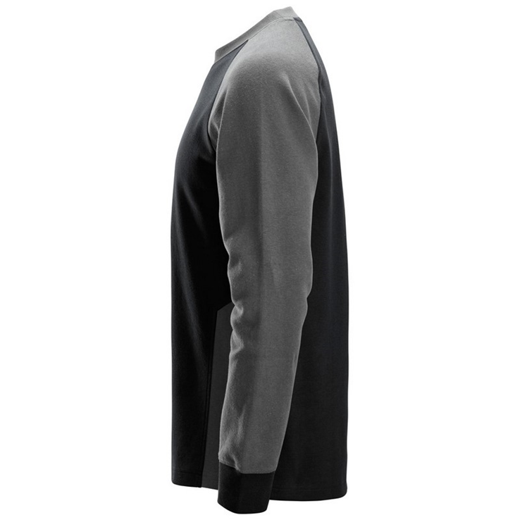 sweatshirt tweekleurig snickers sweatshirt tweekleurig snickers