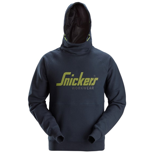 Sweatshirt Logo Hoodie Snickers - 2845 DONKERBLAUW XXL Sweatshirt Logo Hoodie Snickers - 2845 DONKERBLAUW XXL