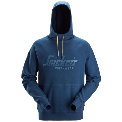 Sweatshirt Logo Hoodie Snickers - 2894 BLAUW XS Sweatshirt Logo Hoodie Snickers - 2894 BLAUW XS