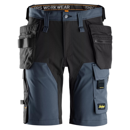 Short Allroundwork Stretch Snickers - 6175 DONKERBLAUW/ZWART 046 Short Allroundwork Stretch Snickers - 6175 DONKERBLAUW/ZWART 046