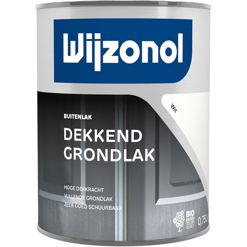 Grondlak Dekkend Wit Wijzonol - T10  750ML Grondlak Dekkend Wit Wijzonol - T10  750ML