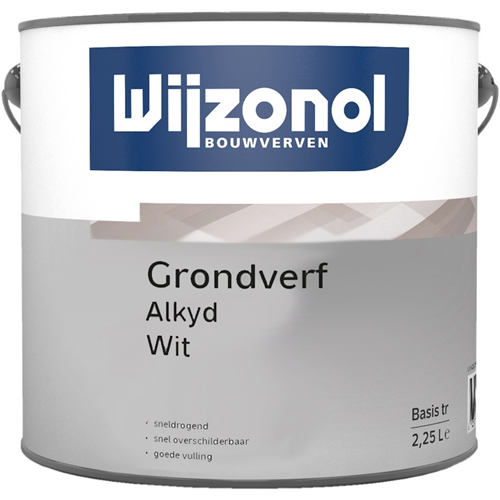 Grondverf Wijzonol - 2500ML WIT Grondverf Wijzonol - 2500ML WIT