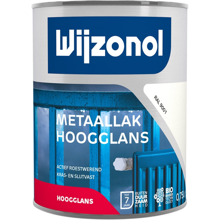 metaallak hoogglans crème wit metaallak hoogglans crème wit