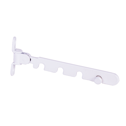 Raamvastzetter Wit Siegenia - 214374 127MM RAL 9003 Raamvastzetter Wit Siegenia - 214374 127MM RAL 9003
