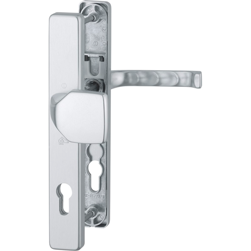 Voordeursmalgarnituur F1 Hoppe - 61G/2258/2257 PC72MM SKG** Voordeursmalgarnituur F1 Hoppe - 61G/2258/2257 PC72MM SKG**