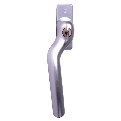 Raamkruk Verkropt Aluminium F1 Hoppe - TOKYO 0710VKS/U14Z LINKS SKG** Raamkruk Verkropt Aluminium F1 Hoppe - TOKYO 0710VKS/U14Z LINKS SKG**
