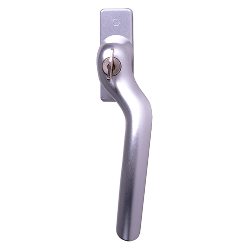 Raamkruk Verkropt Aluminium F1 Hoppe - TOKYO 0710VKS/U14Z RECHTSSKG** Raamkruk Verkropt Aluminium F1 Hoppe - TOKYO 0710VKS/U14Z RECHTSSKG**
