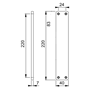 langschild aluminium f1 hoppe-3 langschild aluminium f1 hoppe-3