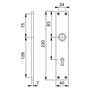 langschild aluminium f1 hoppe-3 langschild aluminium f1 hoppe-3