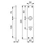langschild aluminium f1 hoppe-3 langschild aluminium f1 hoppe-3