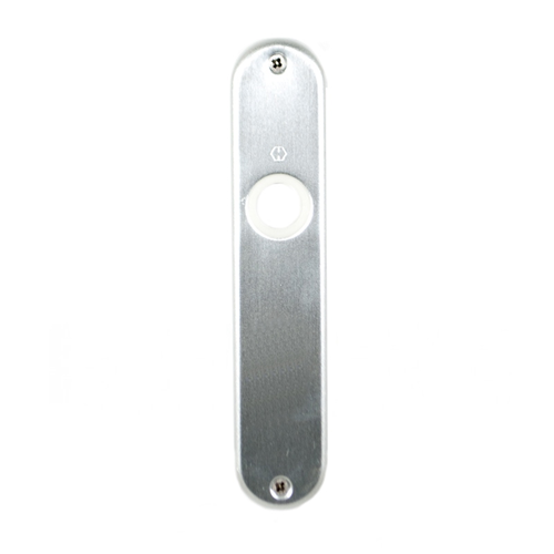 Kortschild Aluminium F1 Hoppe - 398 BLIND Kortschild Aluminium F1 Hoppe - 398 BLIND