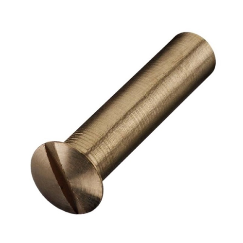 Patenthuls Messing - M4X22.5MM LK GLEUF Patenthuls Messing - M4X22.5MM LK GLEUF