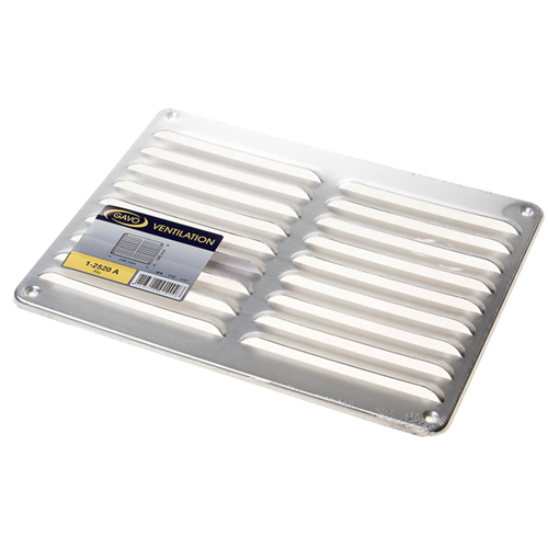 Schoepenrooster Aluminium Gavo - 245X195MM (BXH) Schoepenrooster Aluminium Gavo - 245X195MM (BXH)
