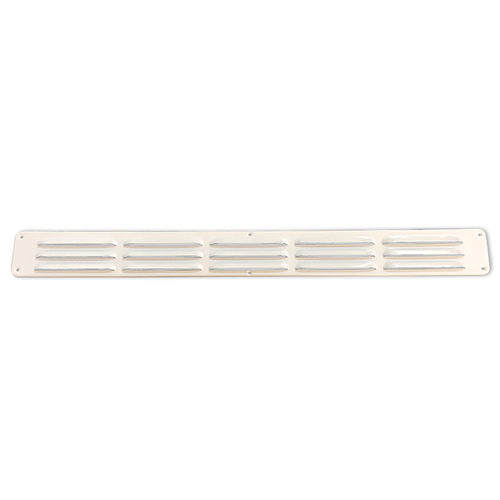 Schoepenrooster Aluminium Wit Gavo - 650X 65MM (BXH) RAL 9010 Schoepenrooster Aluminium Wit Gavo - 650X 65MM (BXH) RAL 9010