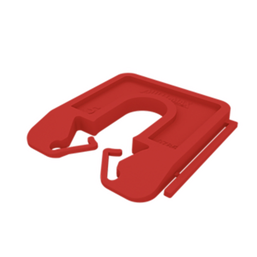 Uitvulplaatjes Kunststof Milli-Max - VIERKANT  5MM ROOD Uitvulplaatjes Kunststof Milli-Max - VIERKANT  5MM ROOD