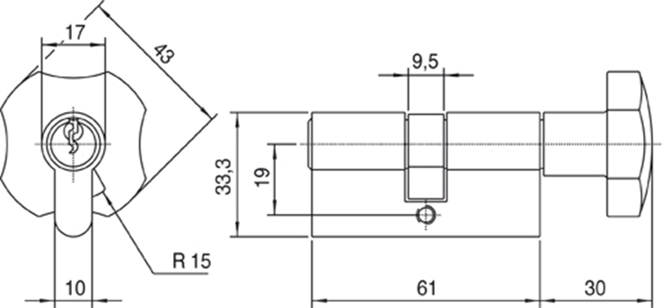 knopcilinder nemef knopcilinder nemef
