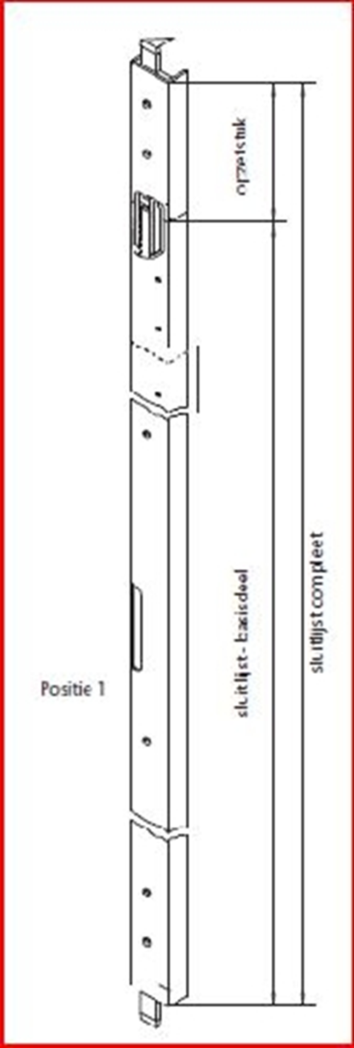 Verlengstuk Verzinkt Kfv - 7750-133-4 530MM Verlengstuk Verzinkt Kfv - 7750-133-4 530MM