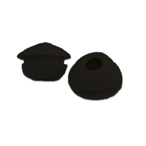 Aanslagdop Rubber Zwart - 190109 RB/100 9X10/14MM Aanslagdop Rubber Zwart - 190109 RB/100 9X10/14MM