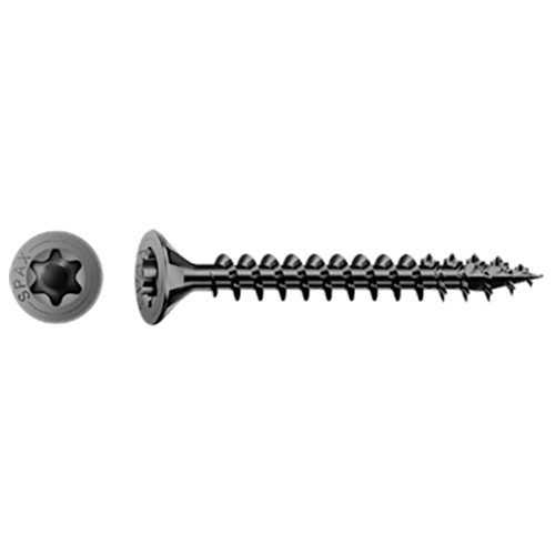 Spaanplaatschroef Zwart Spax - 4.0X 40MM PK T20 Spaanplaatschroef Zwart Spax - 4.0X 40MM PK T20