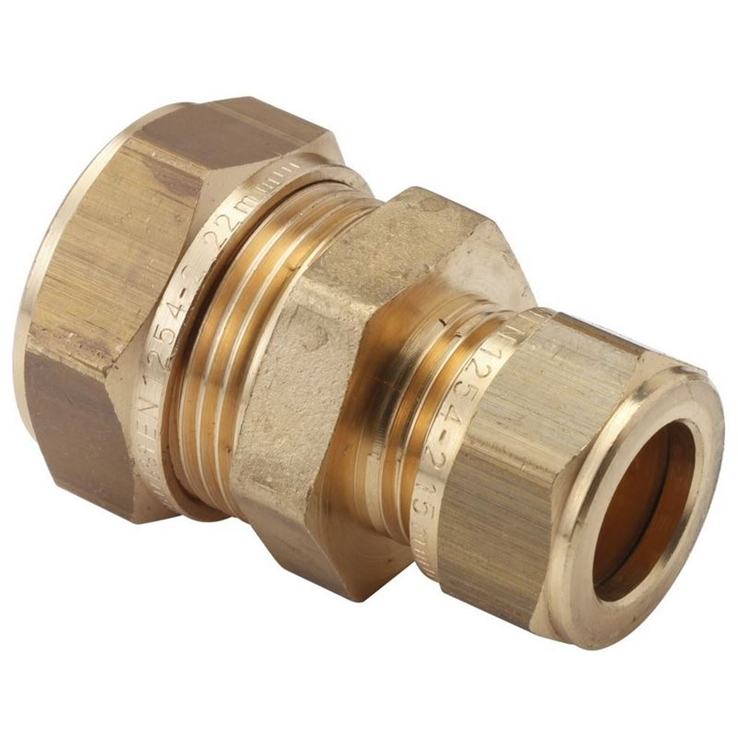 knel verloopkoppeling messing knel verloopkoppeling messing