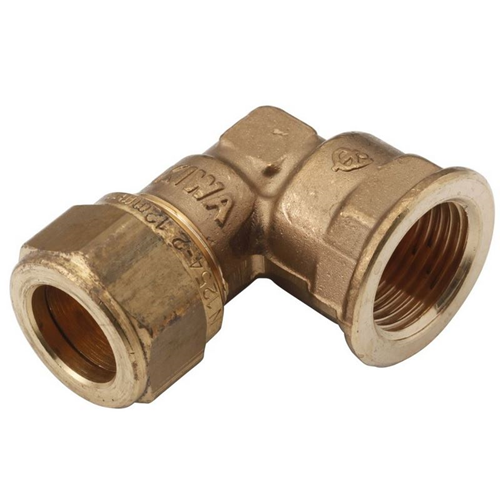 Knel Kniekoppeling Messing - 3/8'' BI X 12MM 90° Knel Kniekoppeling Messing - 3/8'' BI X 12MM 90°