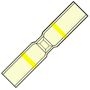 kabelschoen verbinder waterdicht transp.-3 kabelschoen verbinder waterdicht transp.-3