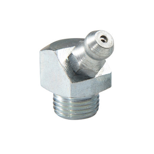 Smeernippel Staal Verzinkt Umeta - H45 1/4'' GAS 45° Smeernippel Staal Verzinkt Umeta - H45 1/4'' GAS 45°
