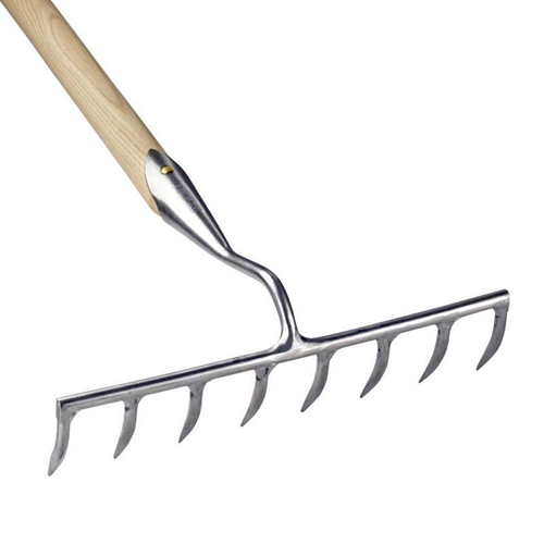 Tuinhark Gesmeed Rvs Sneeboer - 6004 8-TANDS Tuinhark Gesmeed Rvs Sneeboer - 6004 8-TANDS