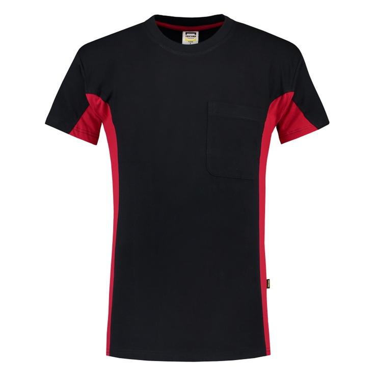 T-shirt bicolor borstzak tricorp T-shirt bicolor borstzak tricorp