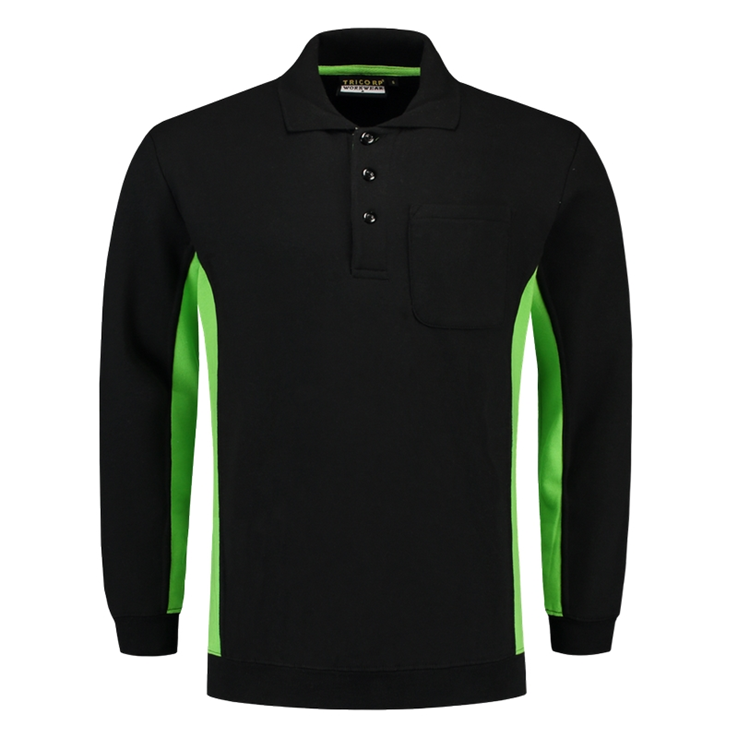 polosweater bicolor borstzak tricorp polosweater bicolor borstzak tricorp