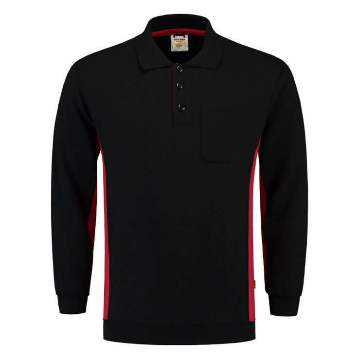 polosweater bicolor borstzak tricorp polosweater bicolor borstzak tricorp