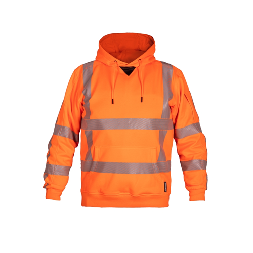 Sweatshirt Hoodie Hydrowear - TENERIFE ORANJE FLUOR XXL Sweatshirt Hoodie Hydrowear - TENERIFE ORANJE FLUOR XXL