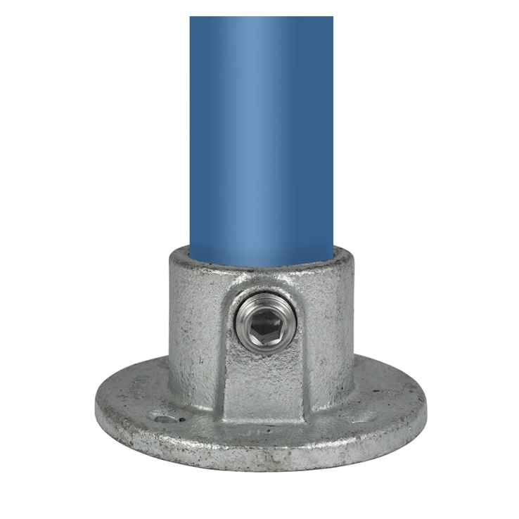 voetplaat rond voetplaat rond