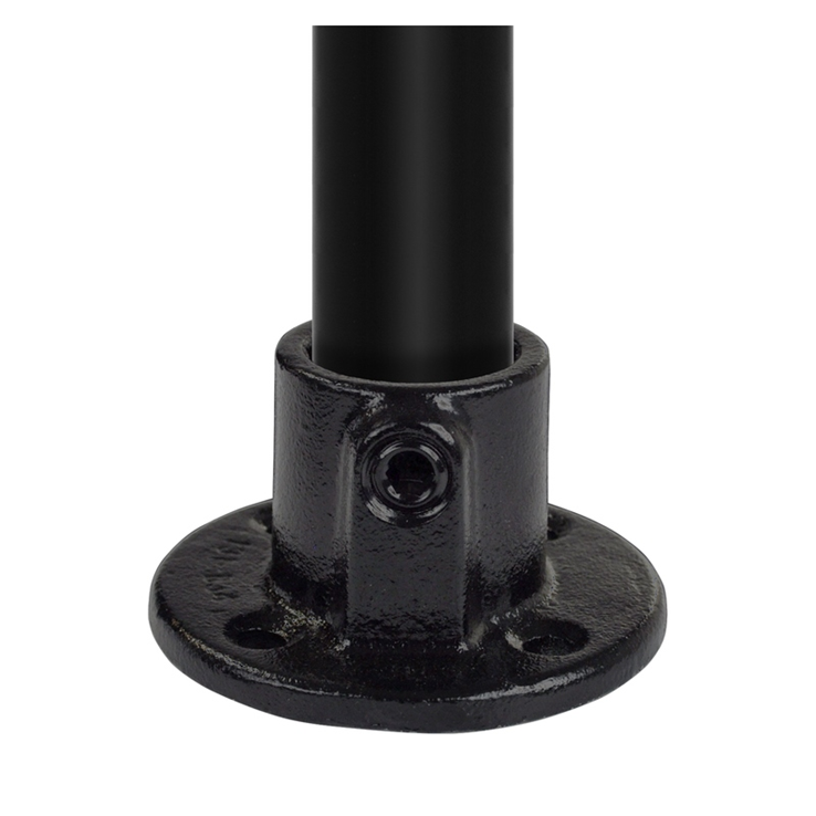 voetplaat rond zwart voetplaat rond zwart