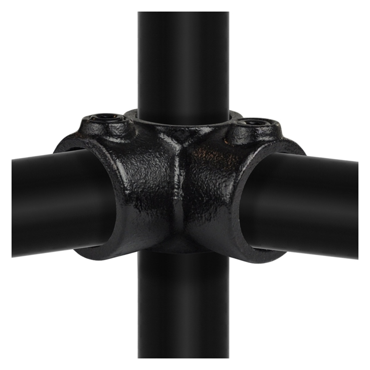 hoekstuk 4-weg zwart hoekstuk 4-weg zwart