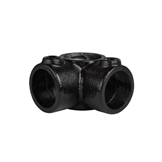 hoekstuk 4-weg zwart hoekstuk 4-weg zwart