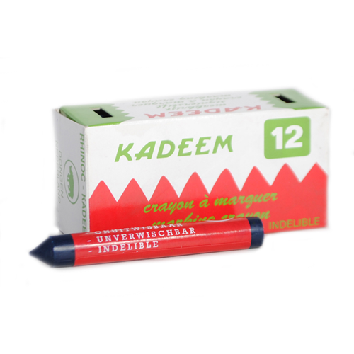 Merkkrijt Kadeem Blauw - 12 STUKS Merkkrijt Kadeem Blauw - 12 STUKS