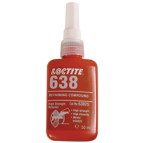 Bevestigingsmiddel Zeer Sterk Loctite - 638 50ML Bevestigingsmiddel Zeer Sterk Loctite - 638 50ML