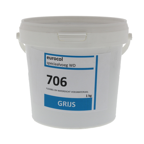 Voegmortel Eurocol - WD 706 GRIJS 1KG Voegmortel Eurocol - WD 706 GRIJS 1KG